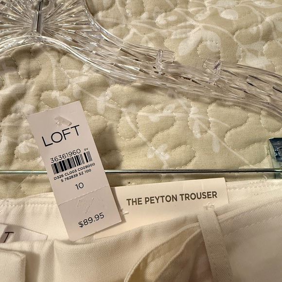 Elegant White Women's Pants - Picture 4 of 4